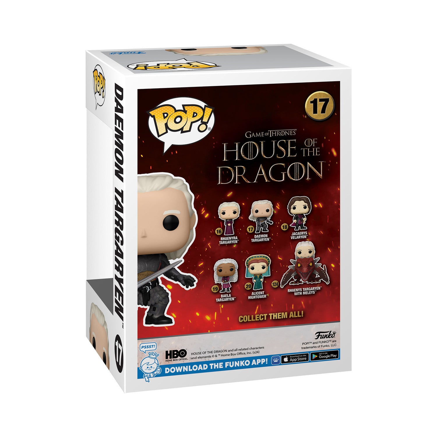Funko Pop Daemon Targaryen House Of The Dragon - 17